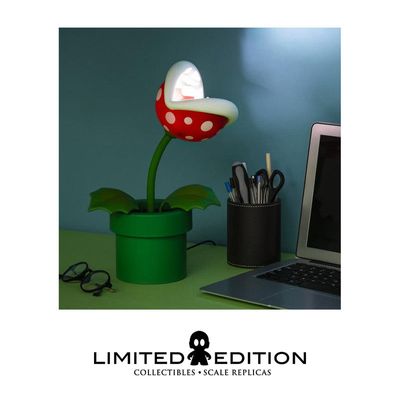 Paladone Lámpara Posable Planta Piranha Mario Bros By Nintendo - Limited Edition