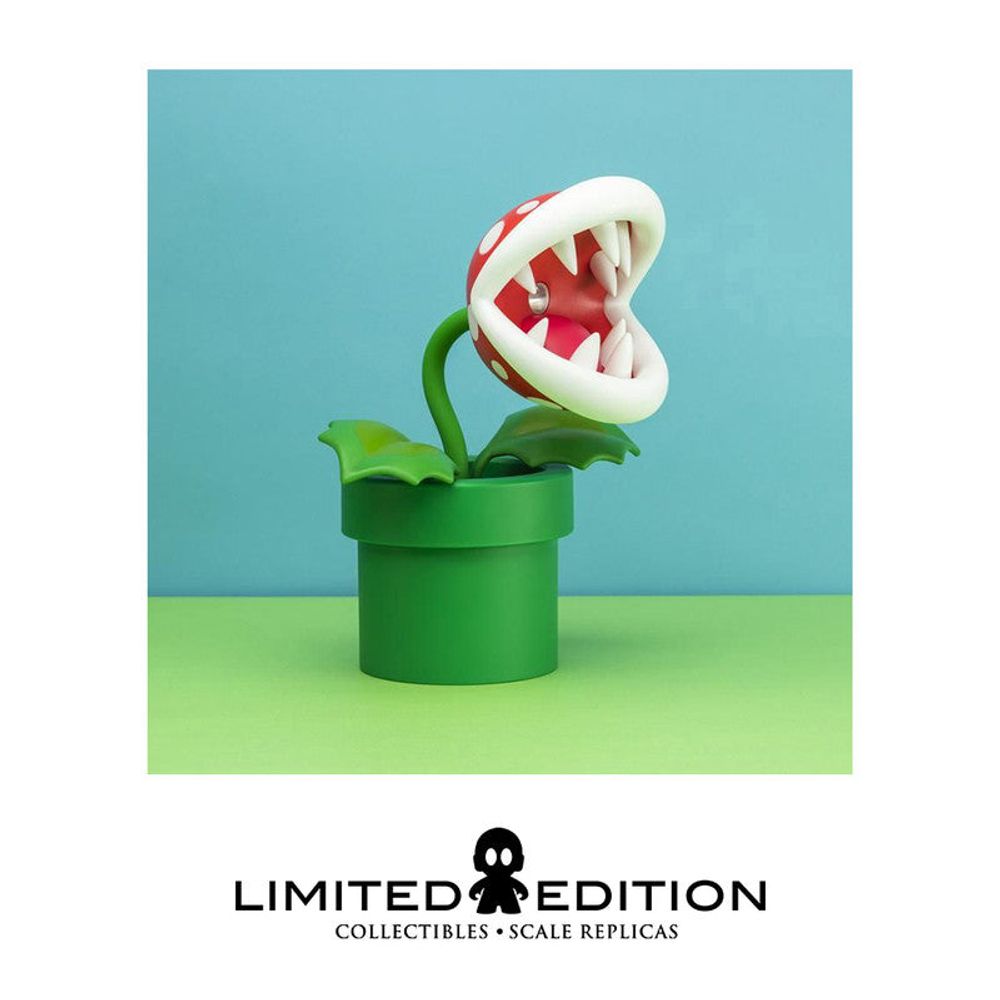 Paladone Lámpara Posable Planta Piranha Mario Bros By Nintendo - Limited Edition