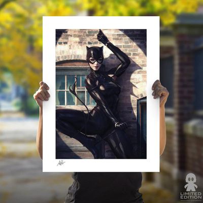 Saldos: Sideshow Art Print Catwoman #1 Stanley Artgerm Lau - Limited Edition