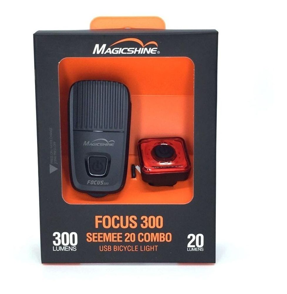 LAMPARA DEL / TRAS MAGICSHINE COMBO FOCUS 300 Y SEEMEE 20