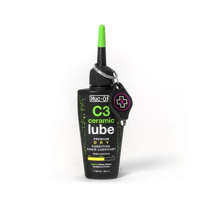 LUBRICANTE MUC-OFF CERAMICO SECO C3 50 ML VERDE