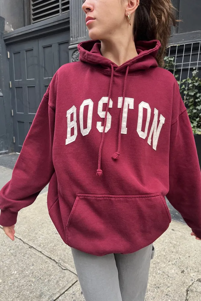 Brandy Melville boston hoodie Size undefined - $29 - From ana