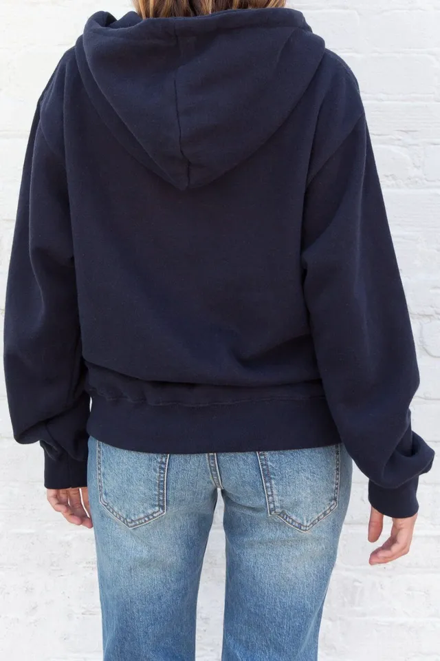 Brandy Melville Christy Boston Hoodie Blue - $40 - From Lindsey