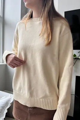 Brianna Cotton Sweater