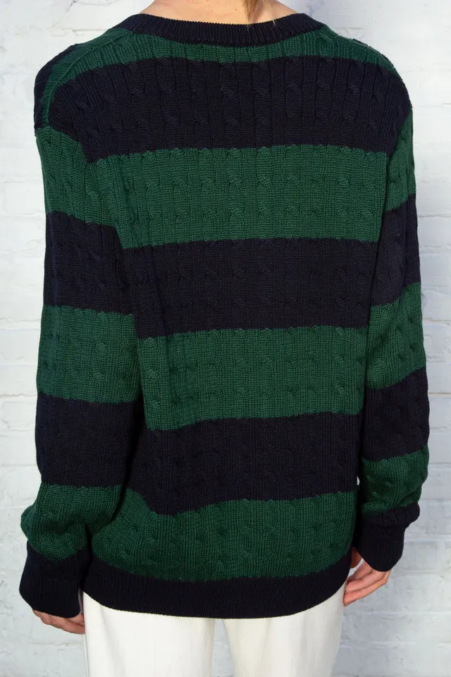 Aleah Cotton Stripe Sweater