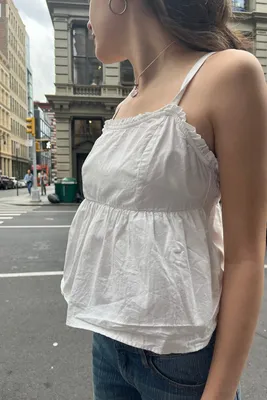 Brandy Melville Bonnie Top White - $19 - From Katie