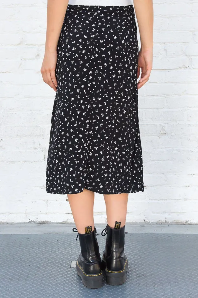 Brandy Melville Izzy Floral Skirt