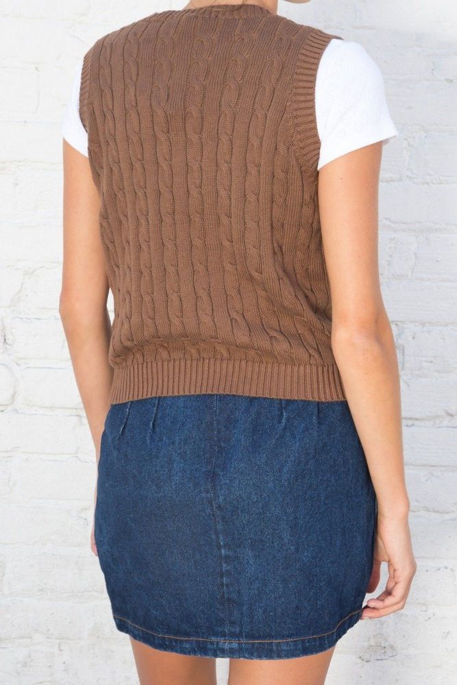 Brandy Melville Marlena Cotton Vest 
