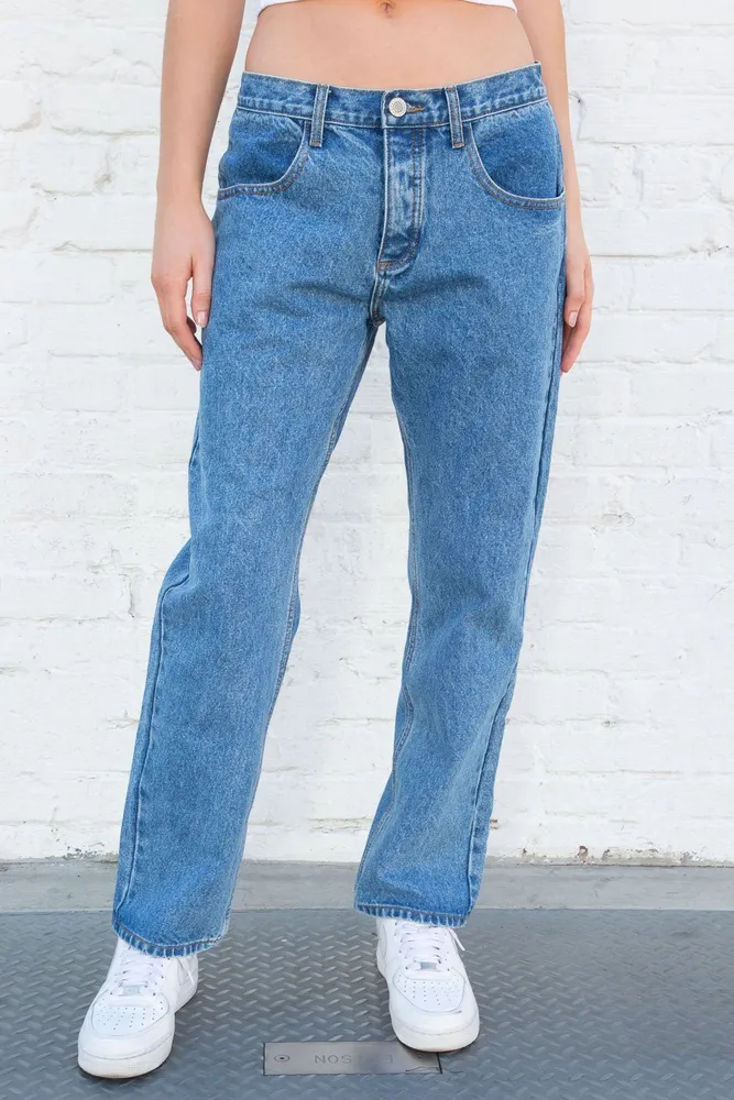 Brandy Melville Eliana Medium Wash Jeans