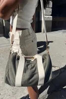 Brandy Melville, Bags, Brandy Melville Ivory Duffle Bag