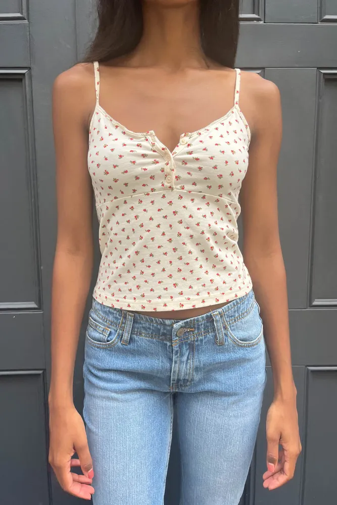 Brandy Melville Women's Floral Tops for Women for sale