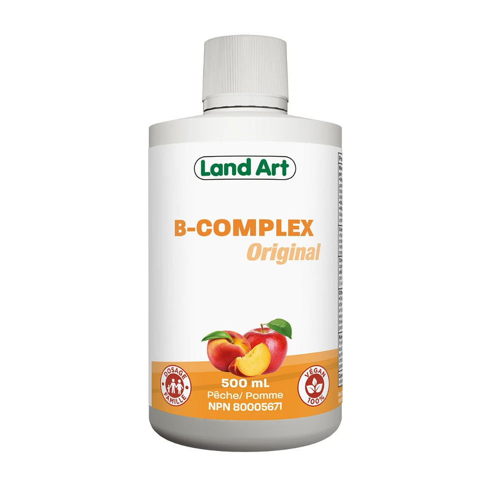 LAND ART VITAMIN B COMPLEX PEACH APPLE