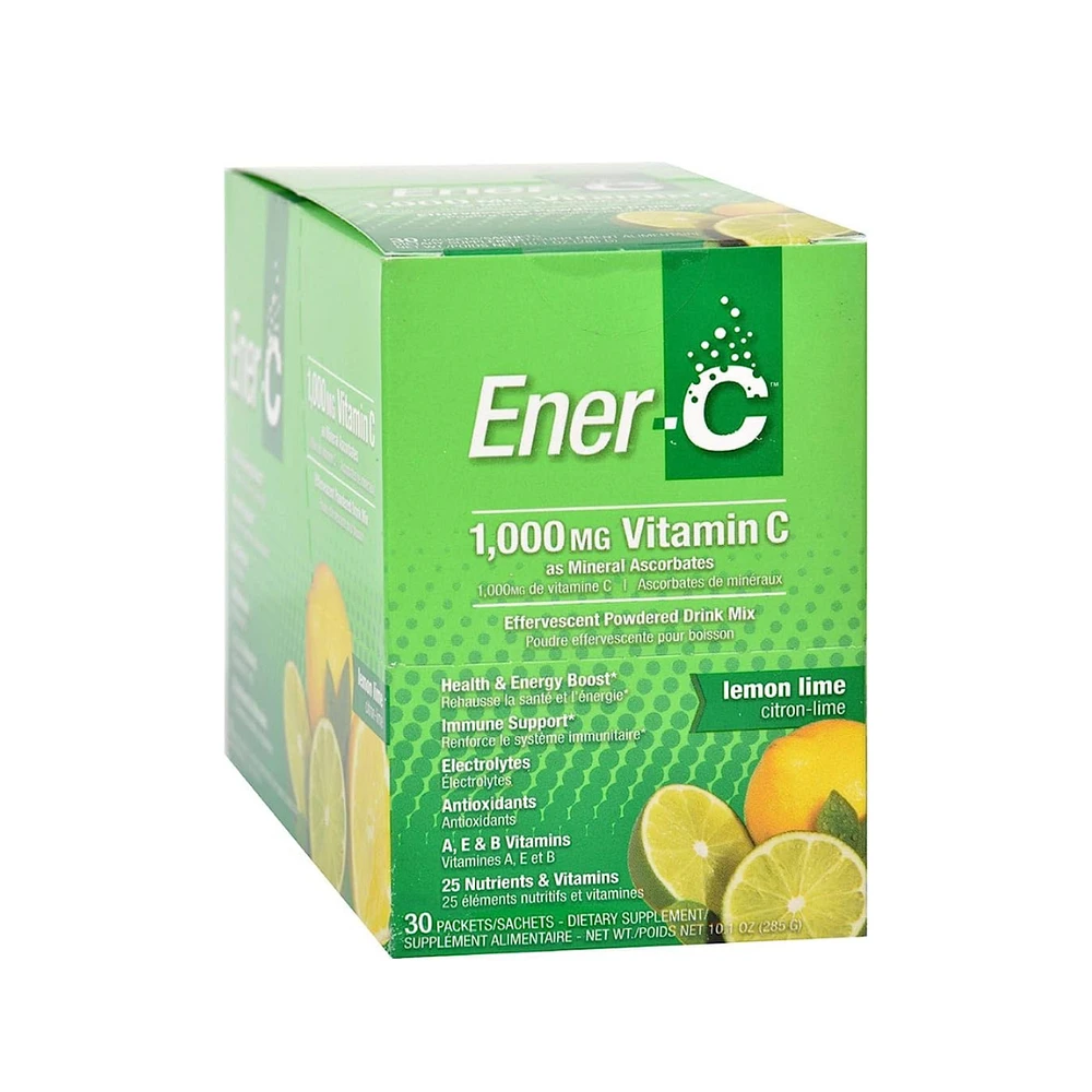 ENER-C LEMON/LIME MULTIVITAMIN MIX