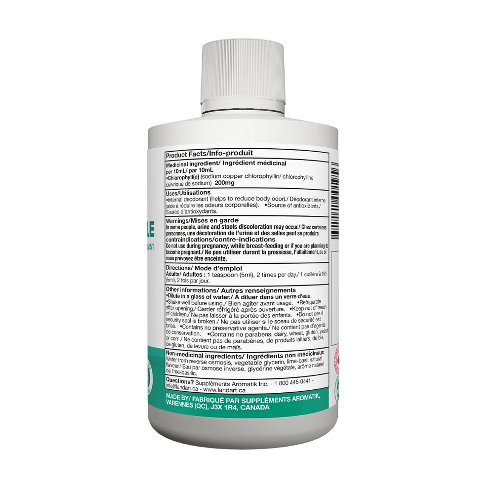 LAND ART CHLOROPHYLL CONCENTRATE 5X LIME BASIL