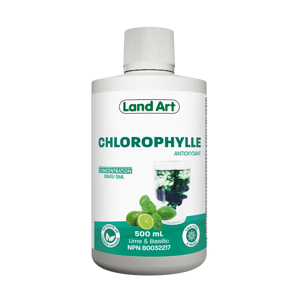 LAND ART CHLOROPHYLL LIME BASIL