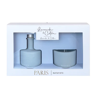 PARIS REED DIFFUSER & CANDLE