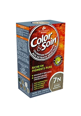 NATURAL HAIR DYE - HAZELNUT BLONDE (7N)