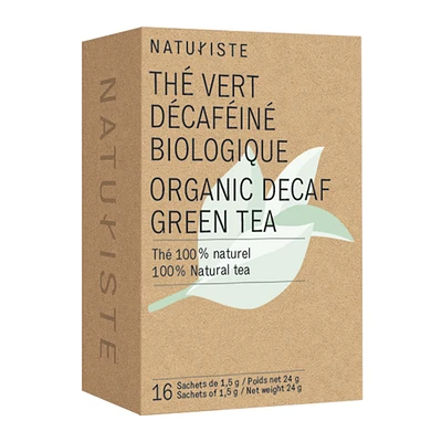 ORGANIC GREEN TEA DECAFFEINATED