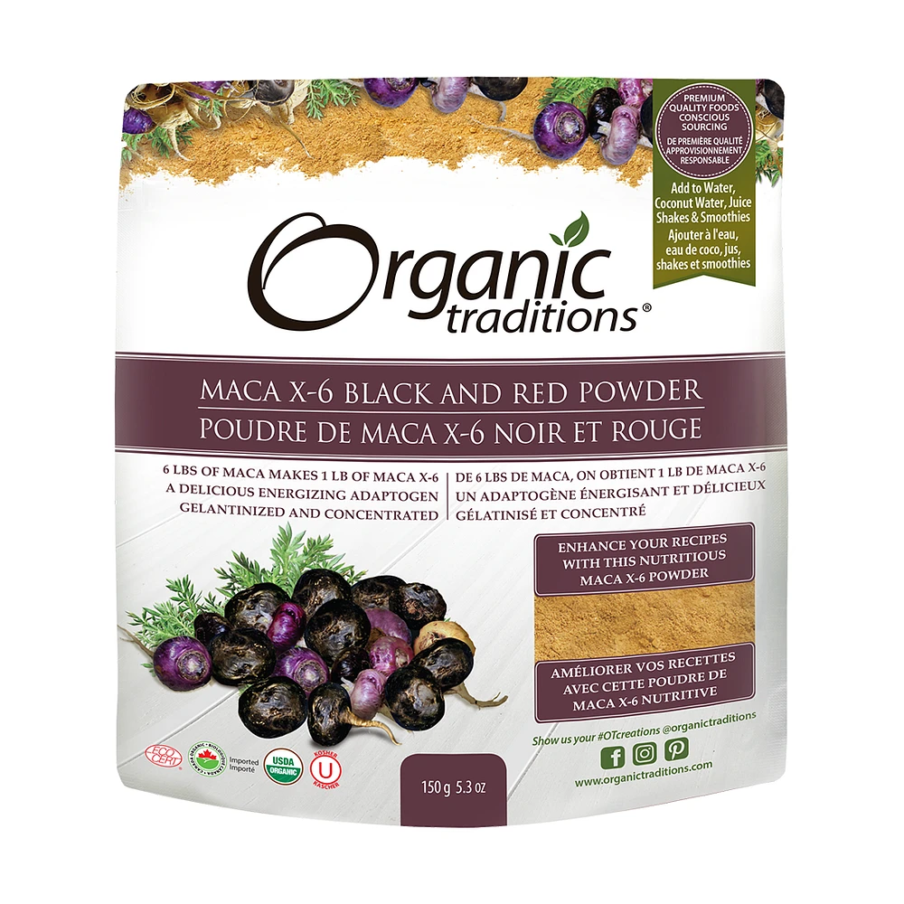 ORGANIC POUDRE MACA X-6 150G