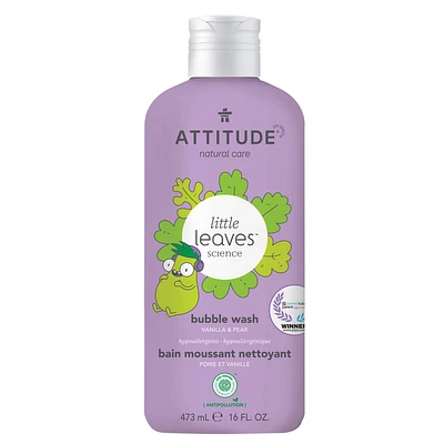 ATTITUDE LITTLE LEAVES BUBBLE BATH PEAR VANILLA