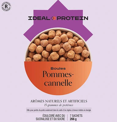 BOULES DE SOJA POMMES ET CANNELLE