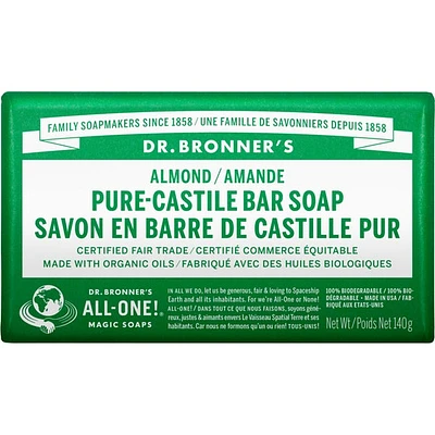 DR. BRONNER'S SAVON BARRE AMANDE