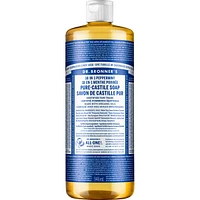 DR. BRONNER'S SAVON LIQUIDE CASTILLE MENTHE POIVREE 946ML