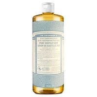 DR. BRONNER'S SAVON LIQUIDE CASTILLE NON PARFUME BEBE 946ML