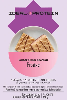 GAUFRETTES FRAISE NON RESTREINTES