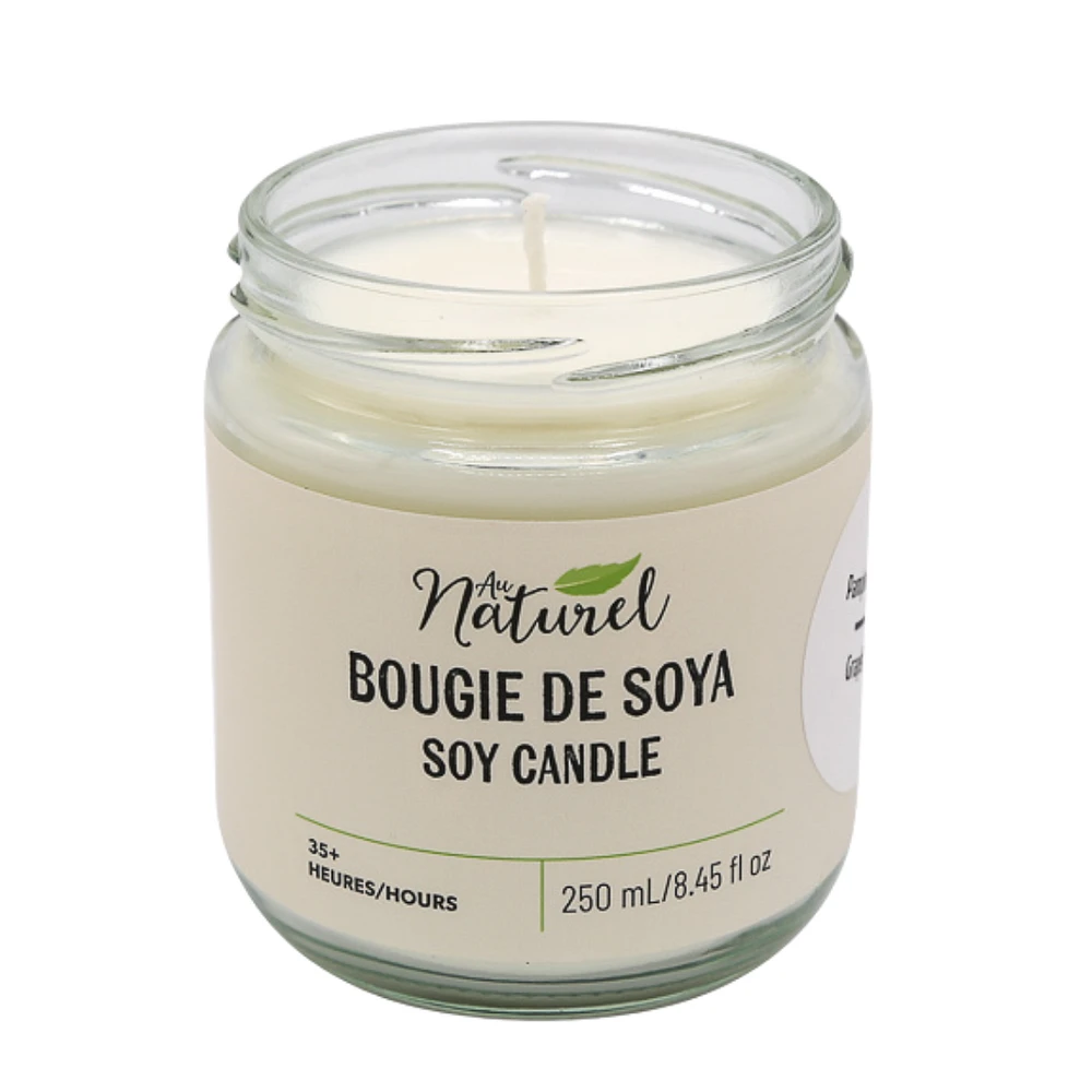 AU NATUREL BOUGIE OLIVE, BASILIC, CITRON 250ML