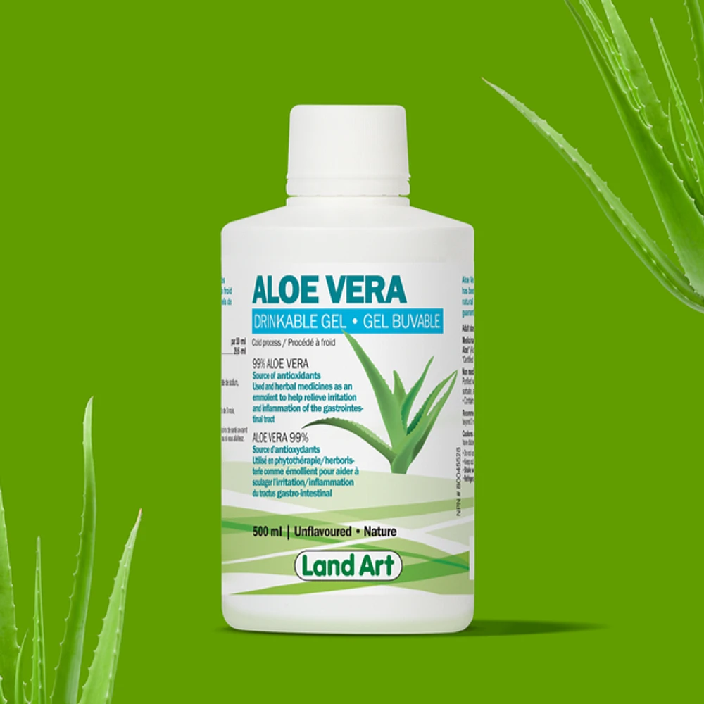 LAND ART GEL ALOE VERA BUVABLE NATURE