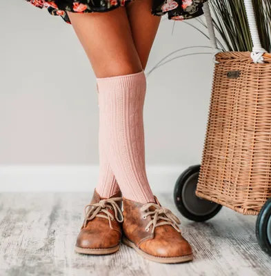 Knit Knee High Socks