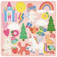 Magnetic Fun & Games Tin - Rainbow Fairy