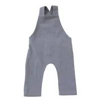 Milo Linen Overalls - Grey