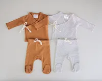 Rust + White Layette Set