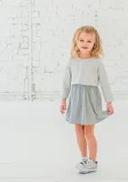 Cloudy Magnolia Dress