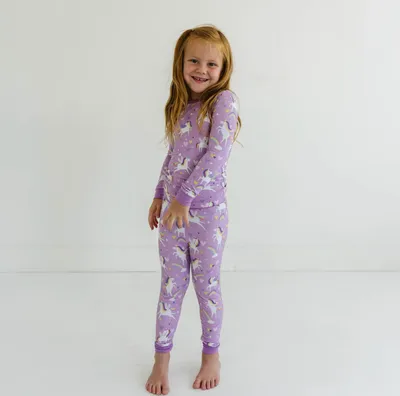 Sienna's Unicorns Two-Piece Pajama Set