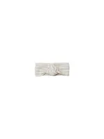 Silver Stripe Knotted Headband