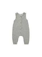 Woven Jumpsuit - Sea Green Gingham