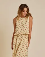 Women's Lemon Daisies Skirt