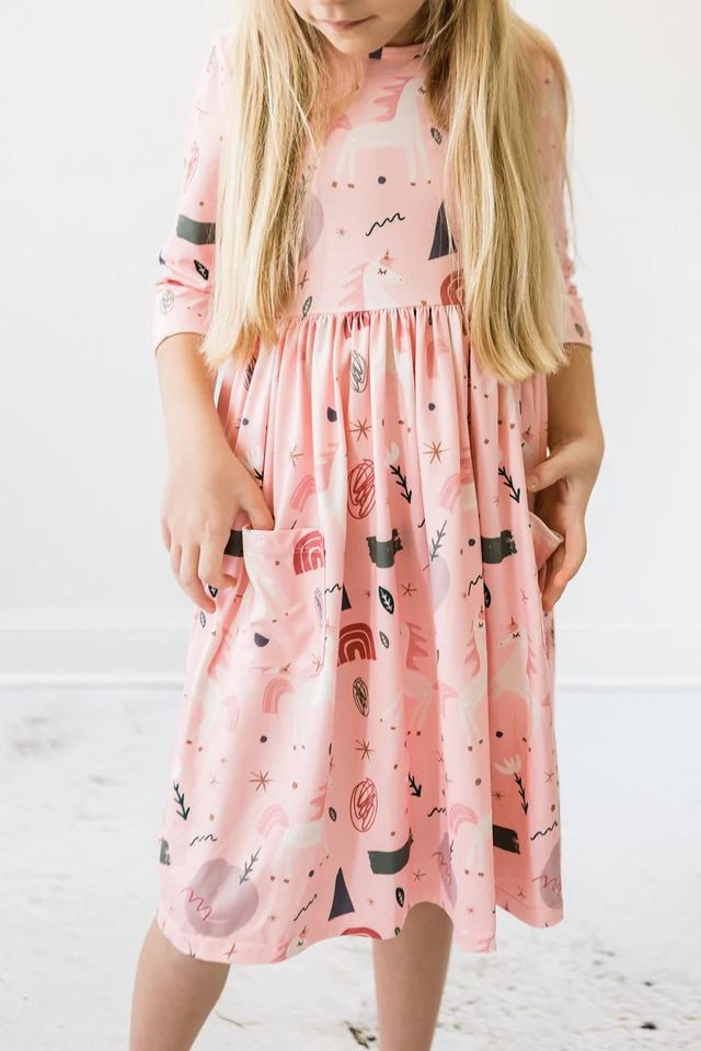 Wish Upon a Star Pocket Twirl Dress