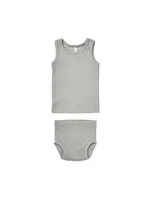 Ribbed Tank & Bloomer Set