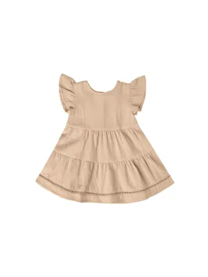 Apricot Lily Dress + Bloomer Set