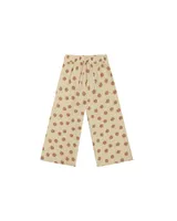 Lemon Daisies Wide Leg Pant