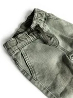 Green Wash Chino Jogger