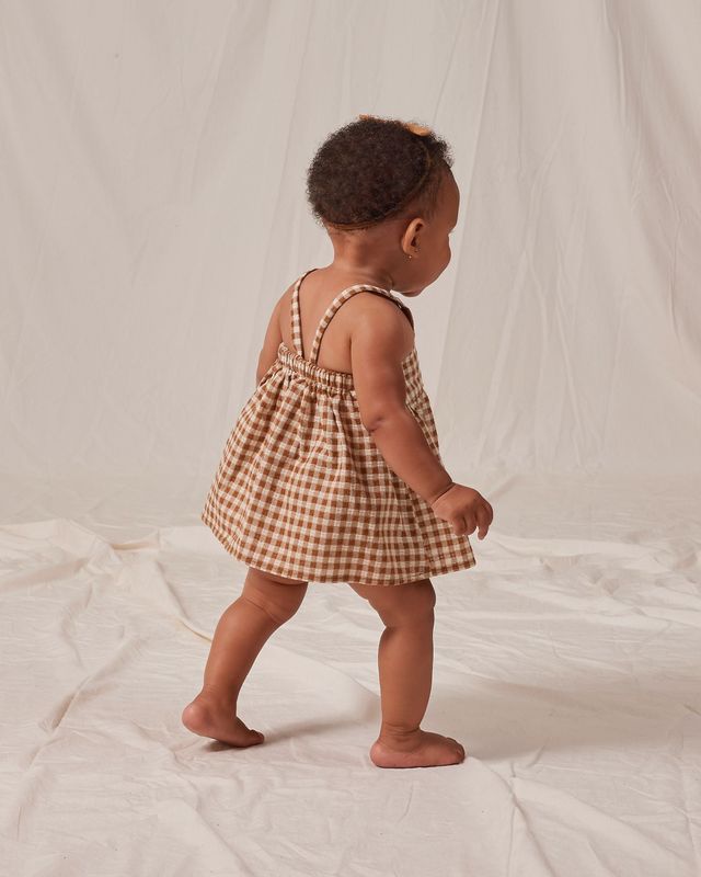 Camel Gingham Zenni Set