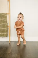 Rust Organic Cotton Short Set