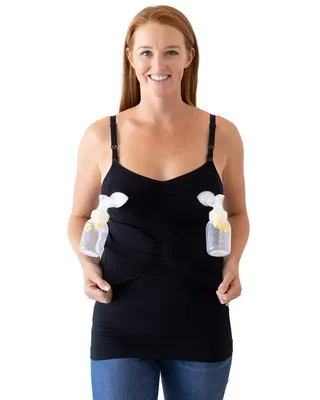 Hands-Free Pumping & Nursing Tank - Black