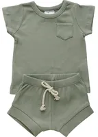 Green Organic Cotton Short Set