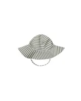 Sun Hat - Sea Green Stripe